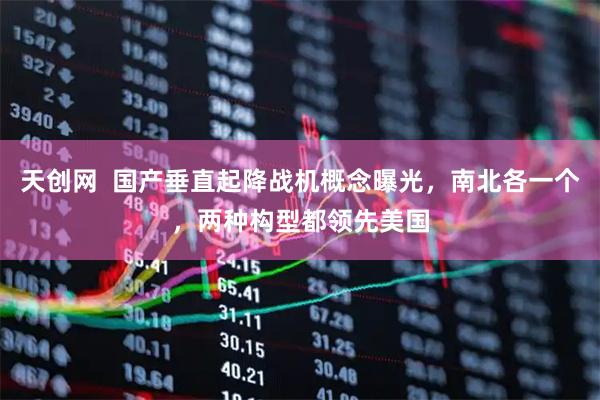 天创网  国产垂直起降战机概念曝光，南北各一个，两种构型都领先美国