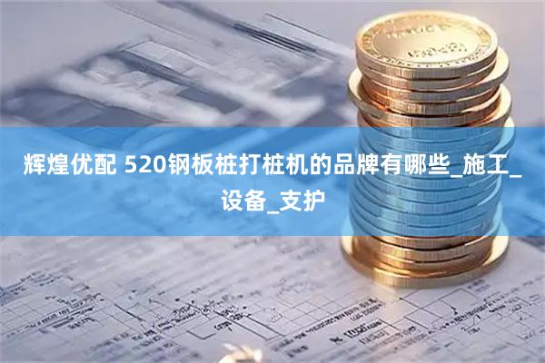 辉煌优配 520钢板桩打桩机的品牌有哪些_施工_设备_支护