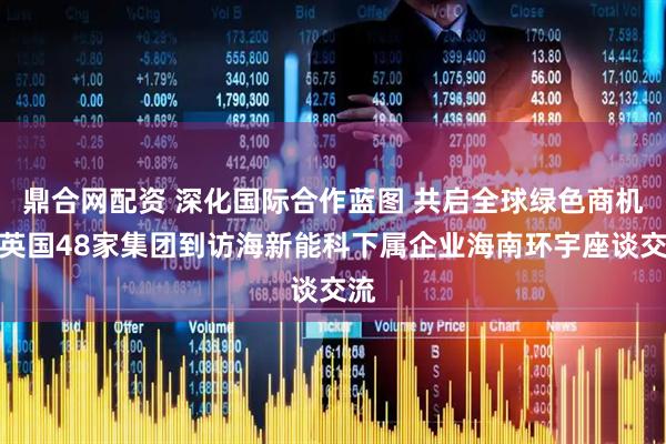 鼎合网配资 深化国际合作蓝图 共启全球绿色商机｜英国48家集团到访海新能科下属企业海南环宇座谈交流
