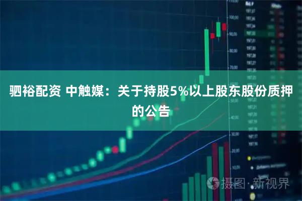 驷裕配资 中触媒：关于持股5%以上股东股份质押的公告